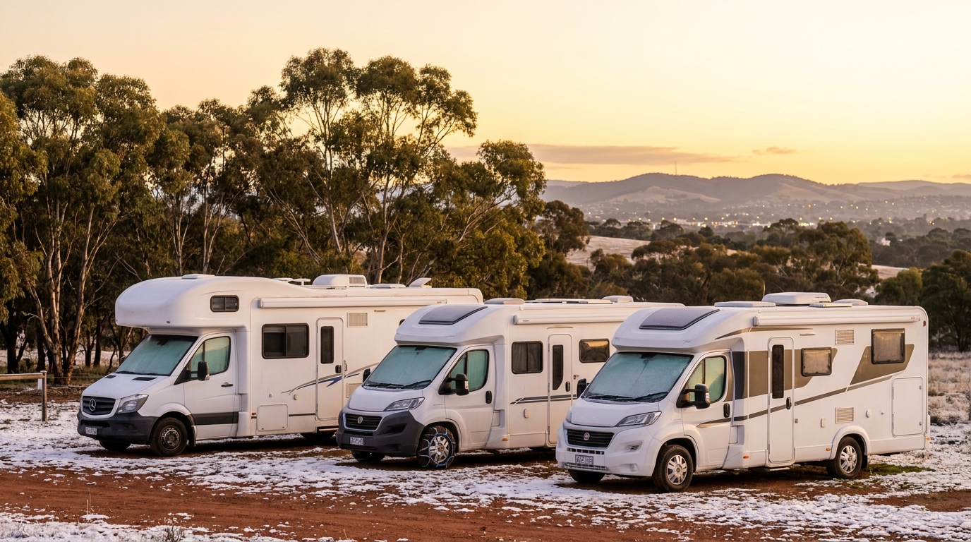 Winter RV Rental Comparison in Adelaide - Cold-Weather Suppliers 2026